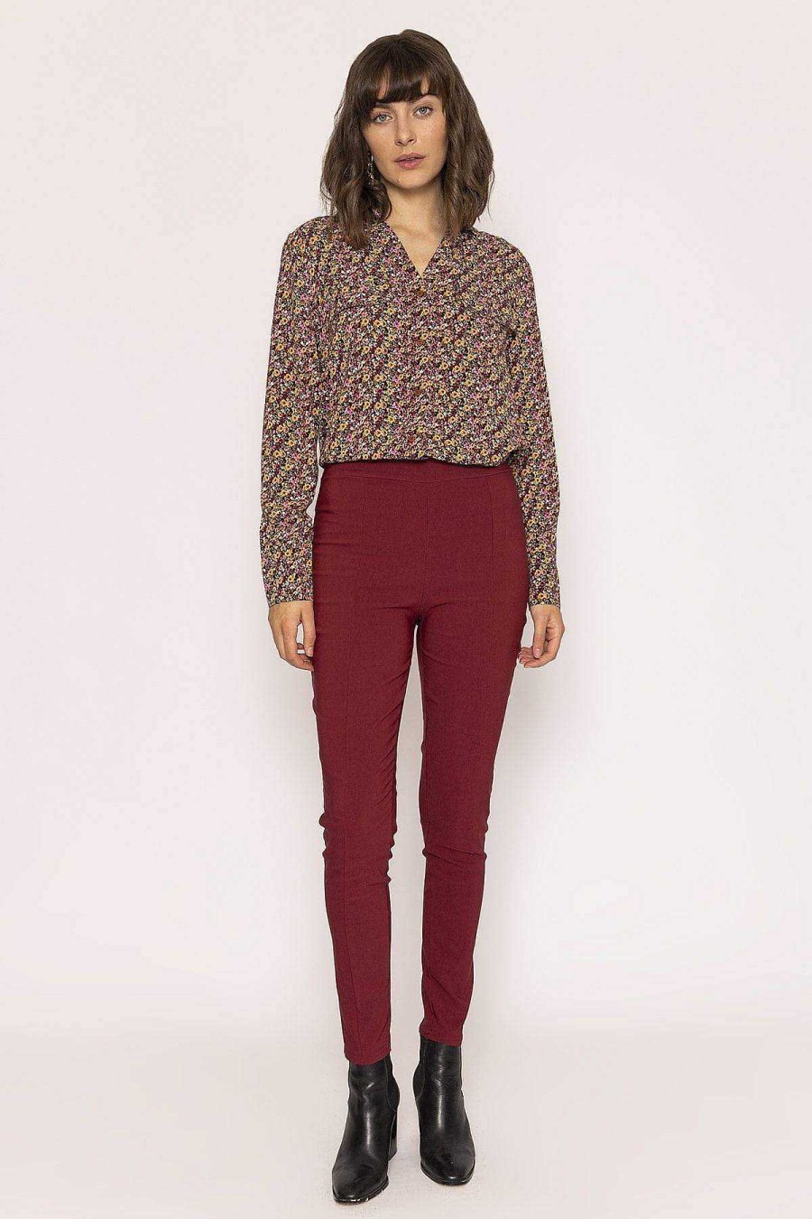 Jeans & Trousers | Rowen Avenue Stretch Pant In Red