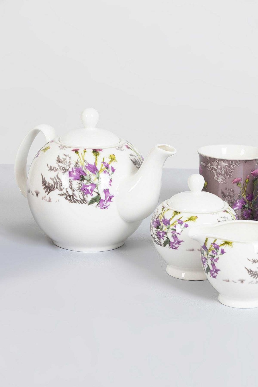 Homeware | Newgrange Living Thistle Bone China 7 Piece Tea Set