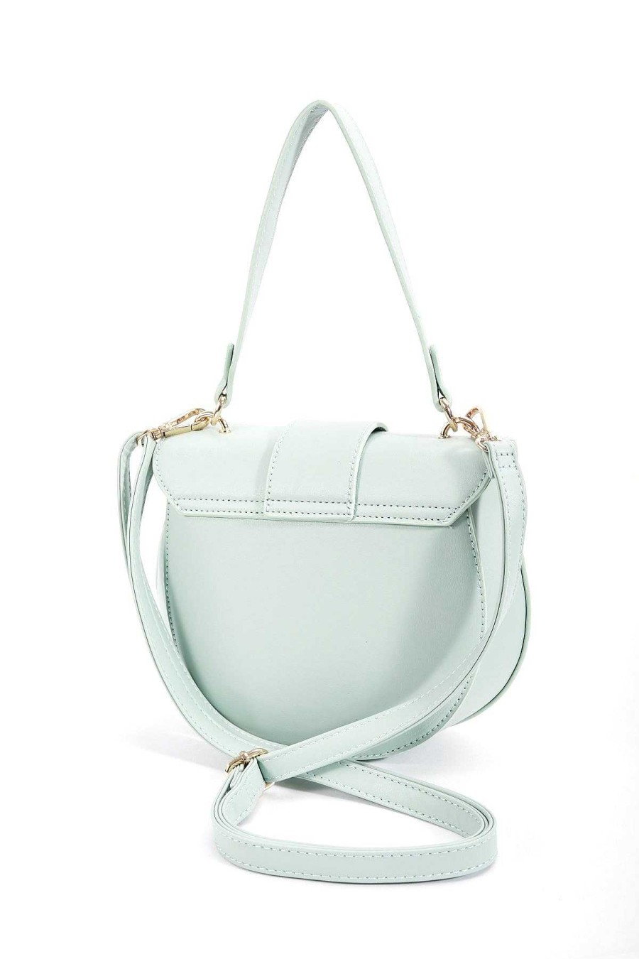 Accessories | SOUL Accessories Flap Over Satchel Bag In Sage