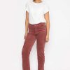 Jeans & Trousers | Oraije Solange Velvet Pants In Pink