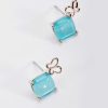 Earrings | Soul Jewellery Aqua Stone Butterfly Earrings