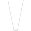 Boxed Gifts | Tipperary Crystal Jewellery T-Bar Circle Pendant In Silver