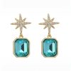 Earrings | Knight & Day Blue Crystal Star Earrings