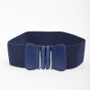 Belts | SOUL Accessories Elasticated Navy Belt