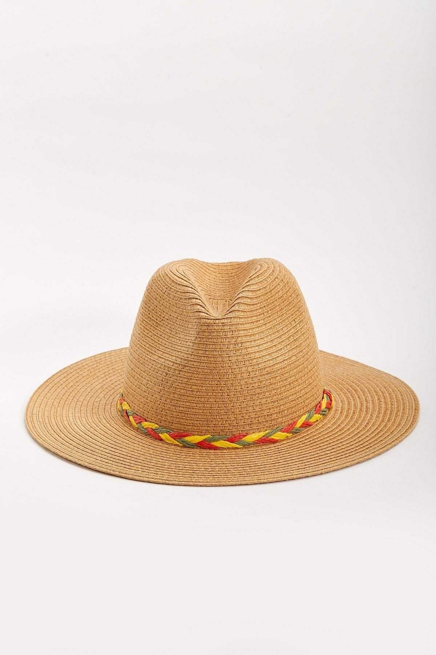 Hats | SOUL Accessories Straw Hat With Multi Trim