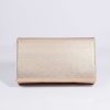 Accessories | SOUL Accessories Metallic Flapover Clutch In Gold