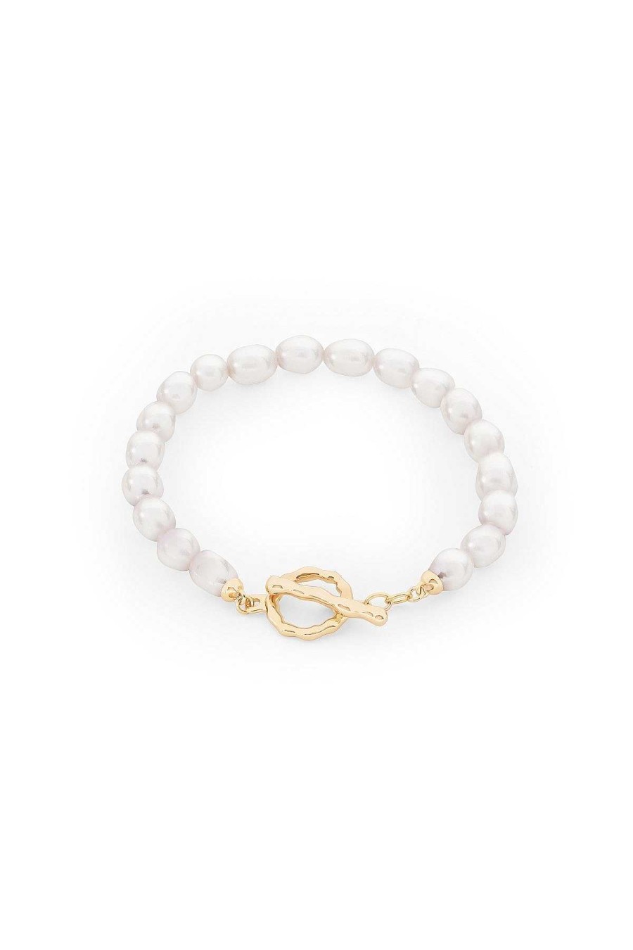 Boxed Gifts | Tipperary Crystal Jewellery Natural Pearl Bracelet