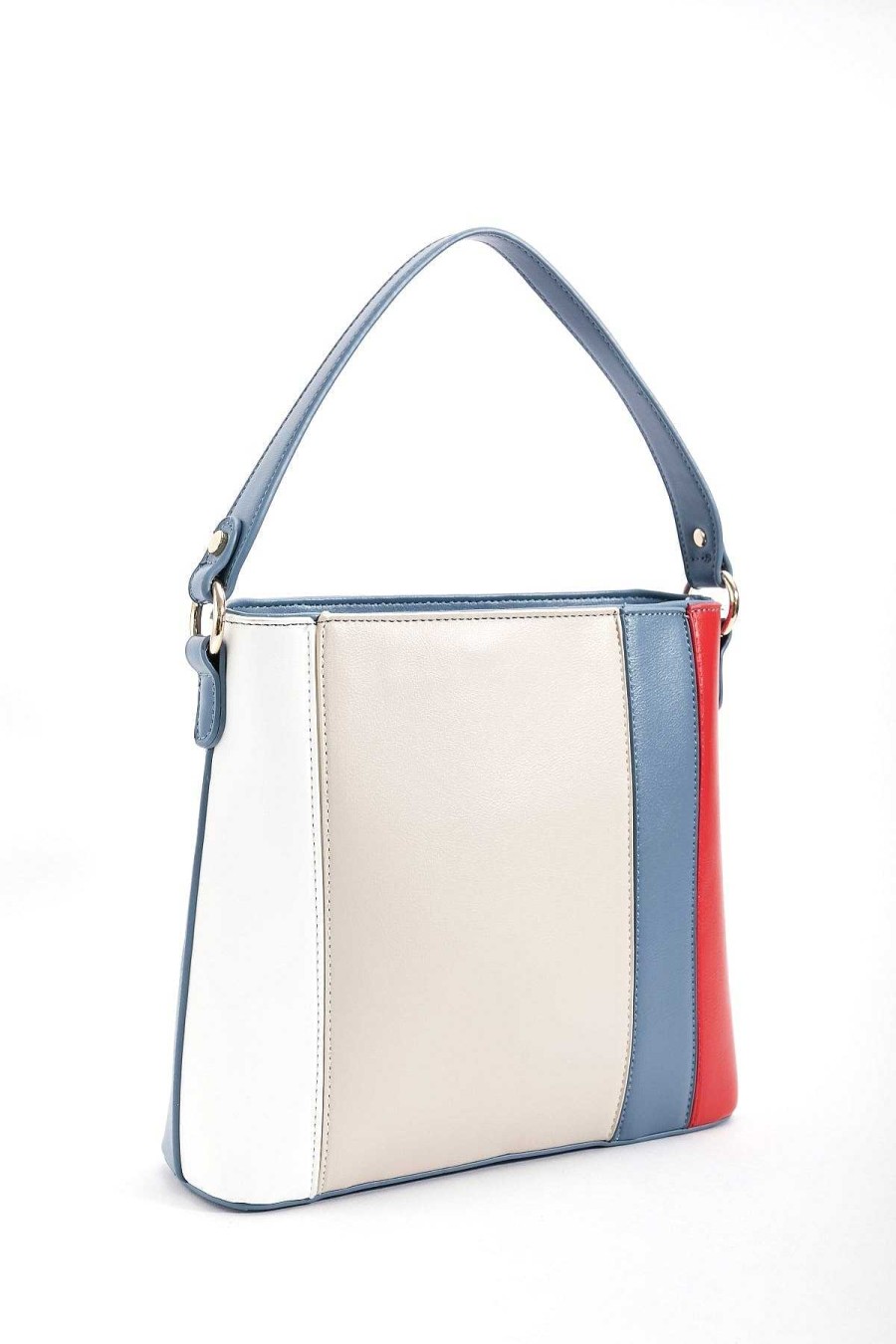 Accessories | SOUL Accessories Colour Block Tote In Blue