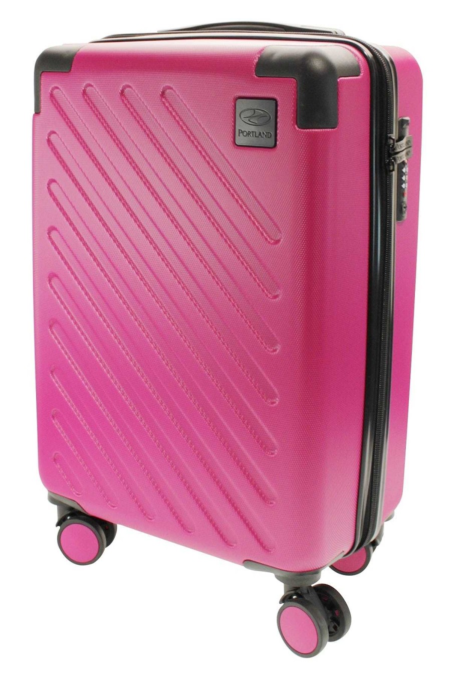 Teenager | Portland Hard-Shell Suitcase In Pink