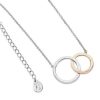 Boxed Gifts | Tipperary Crystal Jewellery Interlocking Circles Pendant In Silver