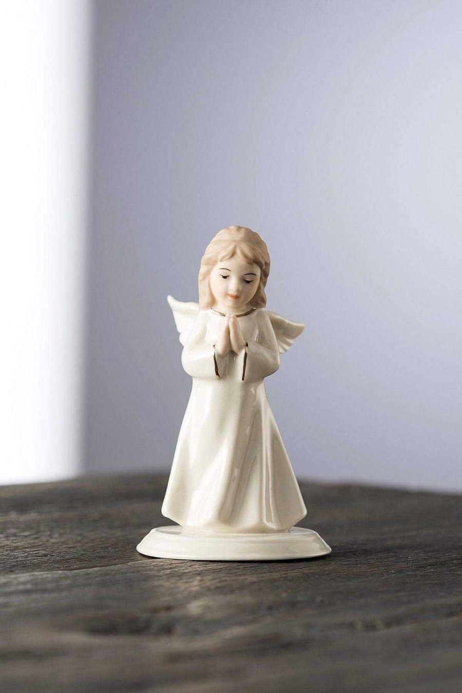 Homeware | Belleek Mini Ceramic Angel Of Prayer