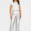 Jeans & Trousers | Oraije Metallic Trousers