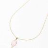 Boxed Gifts | Soul Jewellery Pink Stone Drop Pearl Necklace