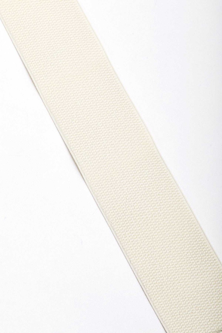 Belts | SOUL Accessories Elasticated Cream Belt