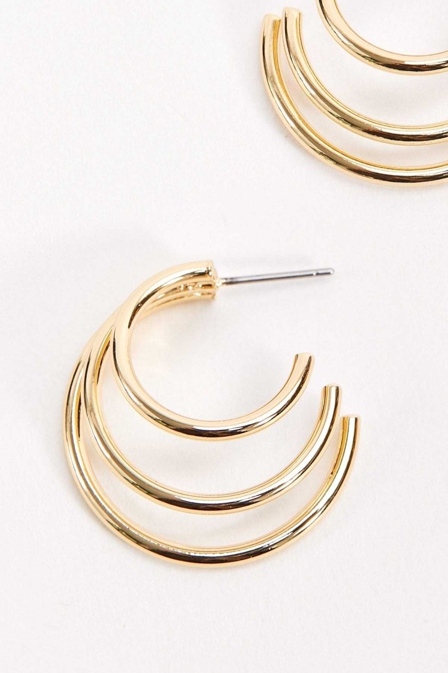 Earrings | Soul Jewellery Triple Hoop Earrings