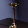 Homeware | Atticus & Stone Large Gold Pillar Candle Holder