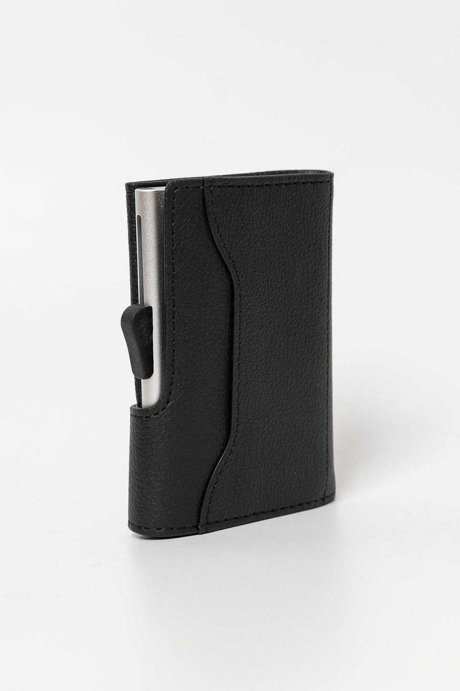 Him | C-Secure Bank Cards Protector Wallet In Black