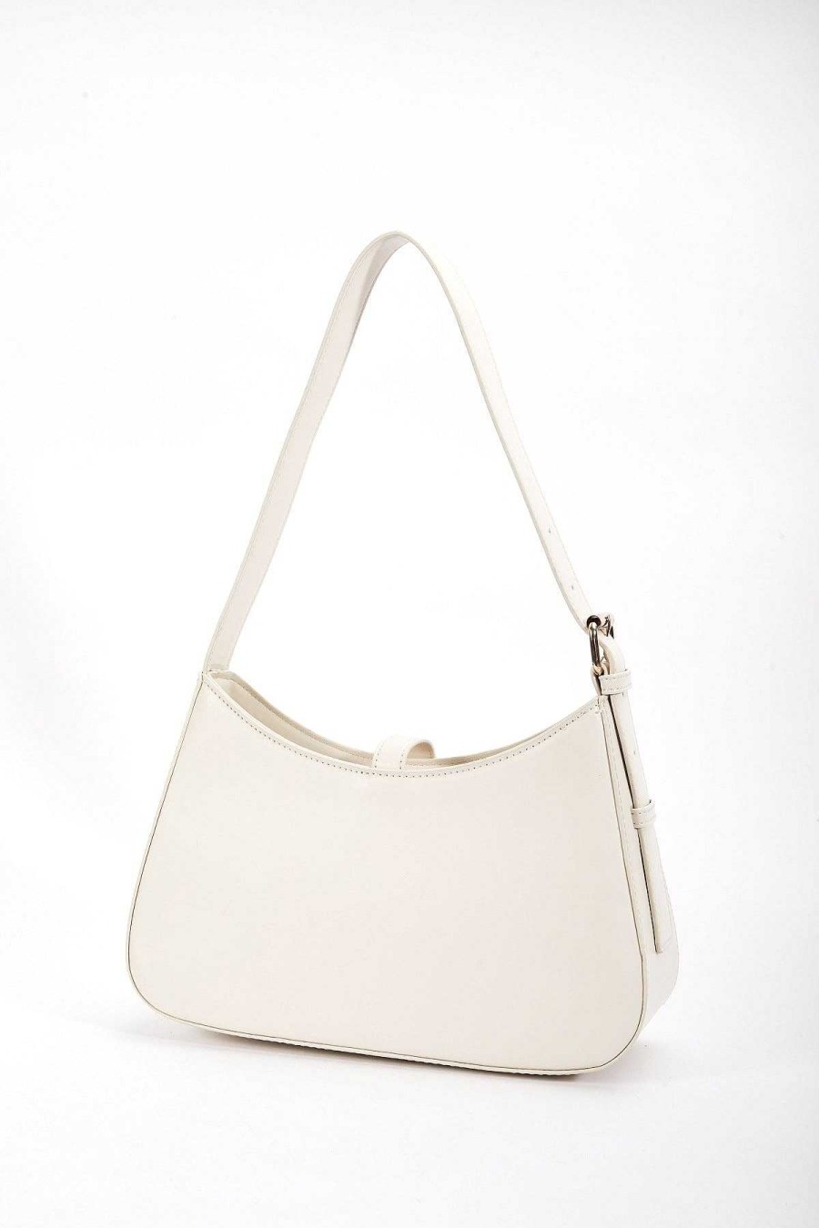 April Edit | SOUL Accessories Adjustable Strap Shoulder Bag In Cream