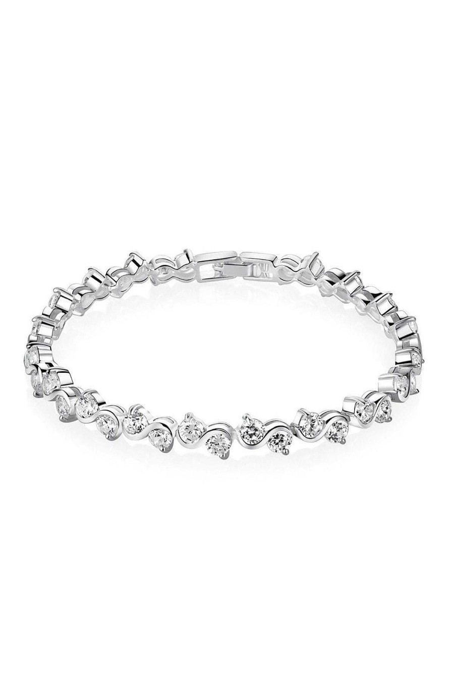 Boxed Gifts | Newbridge Silverware Jewellery Bracelet Clear Stones