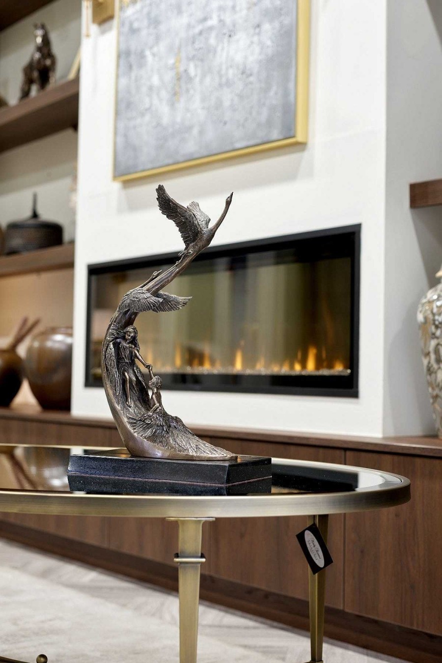 Homeware | Genesis Children Of Lir Bronze Sculpture