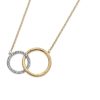 Boxed Gifts | Tipperary Crystal Jewellery Matt & Pave Circles Pendant