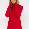 Jumpers & Cardigans | J'aime la Vie Turtleneck Knit In Red