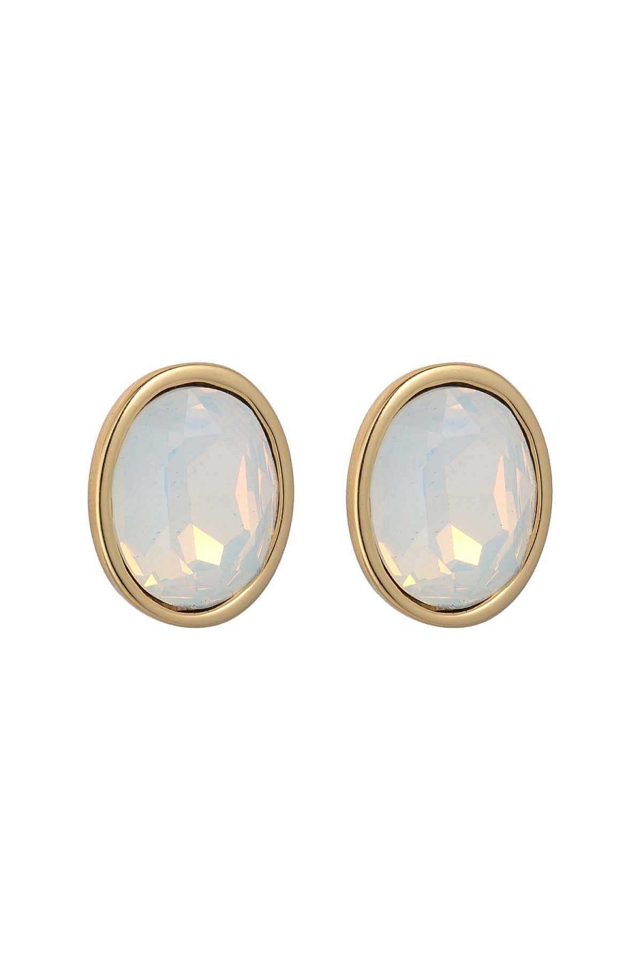 Boxed Gifts | Knight & Day Alora White Opal Stud Earrings