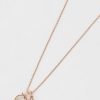 Teenager | Cherish T Initial Necklace In Rose Gold