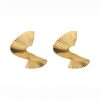 As Seen On Social | Knight & Day Spiral Gold Hoops