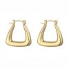 As Seen On Social | Knight & Day Chunky Geometric Gold Hoops