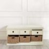 Homeware | Carraig Donn HOME Hetty Cream Bench With Drawers