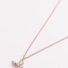 As Seen On Social | Cherish Butterfly Necklace In Rose Gold