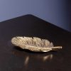 Homeware | Atticus & Stone Gold Feather Platter