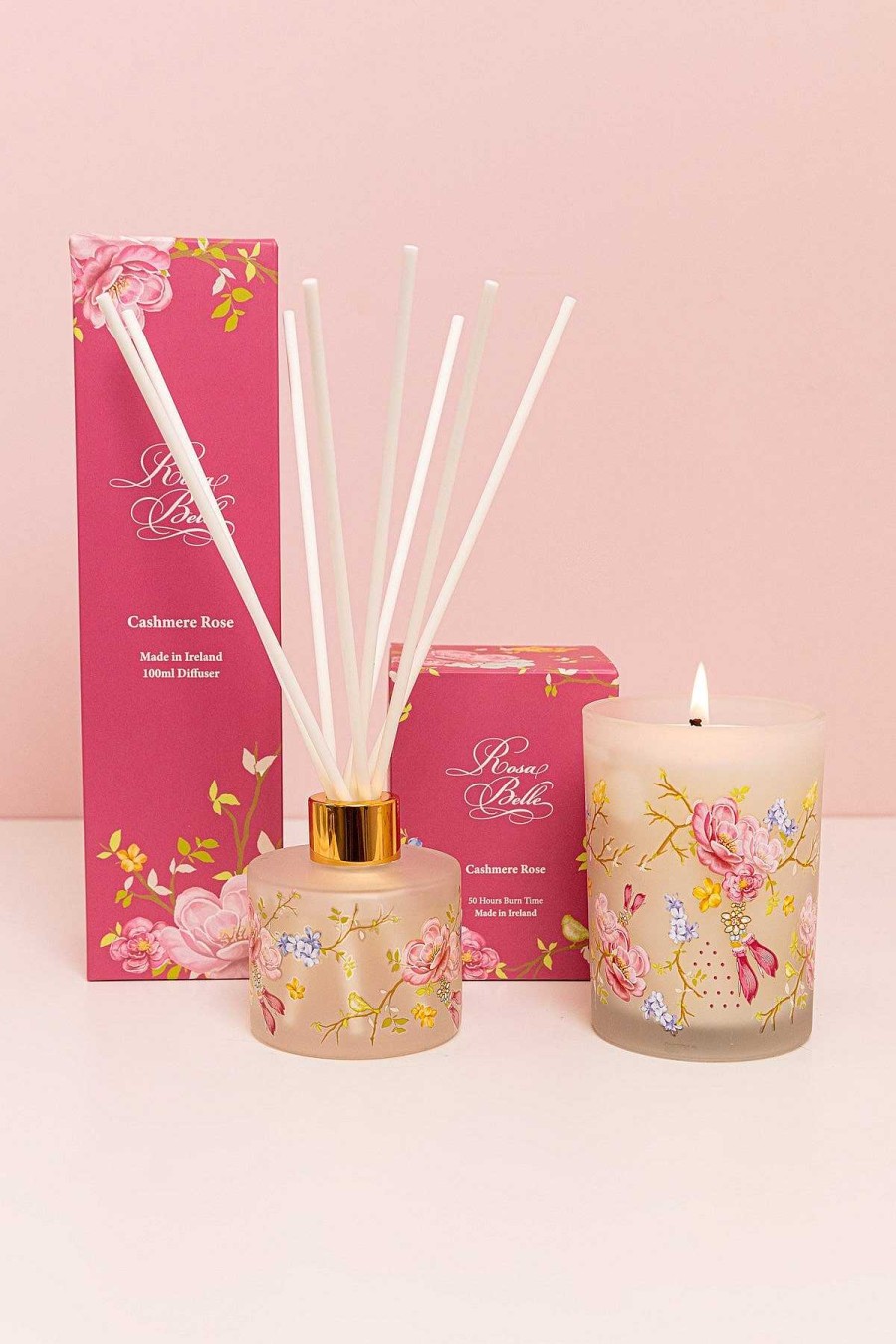 Homeware | Rosa Belle Rosa Belle Cashmere Rose Candle