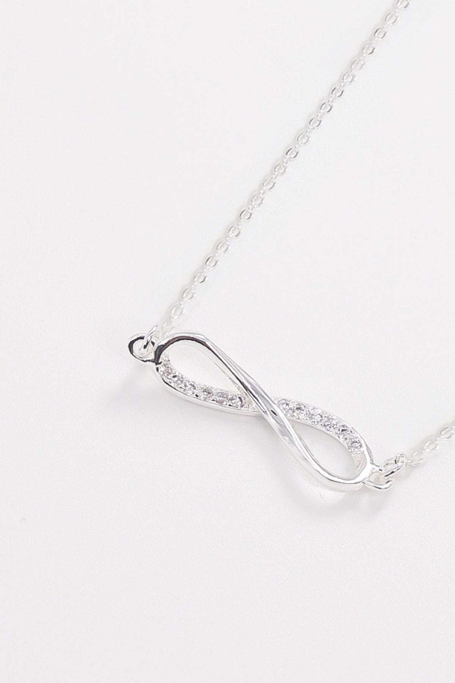 Teenager | Cherish Infinity Necklace In Silver