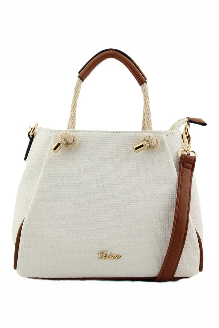 Accessories | Dice Jade Midi Rope Grab Bag In White