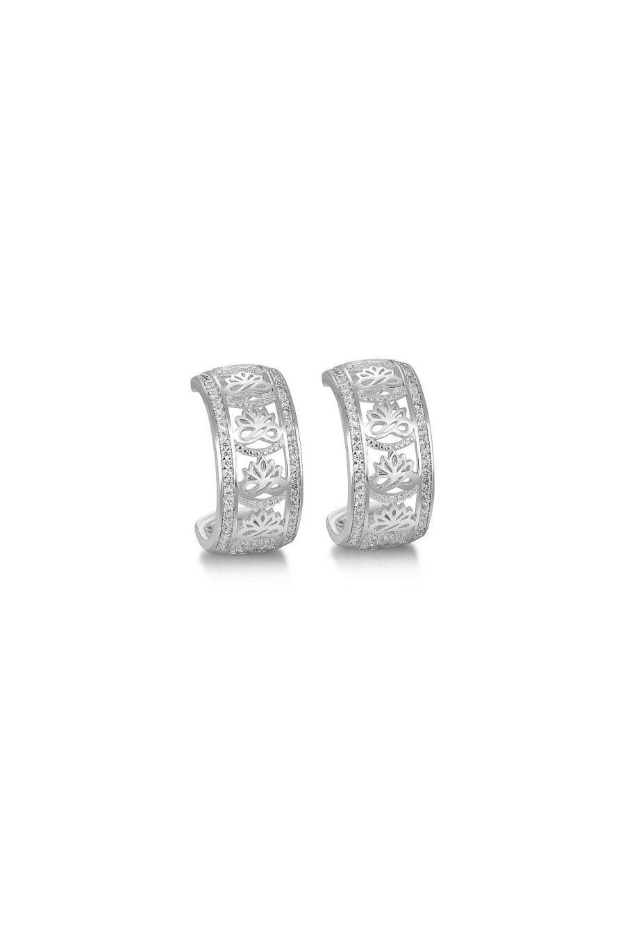 Boxed Gifts | Newbridge Silverware Jewellery Tiamo Hoop Earrings