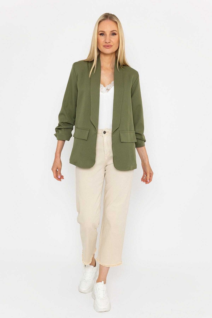 Blazers | Pala D'oro Classic Blazer In Khaki