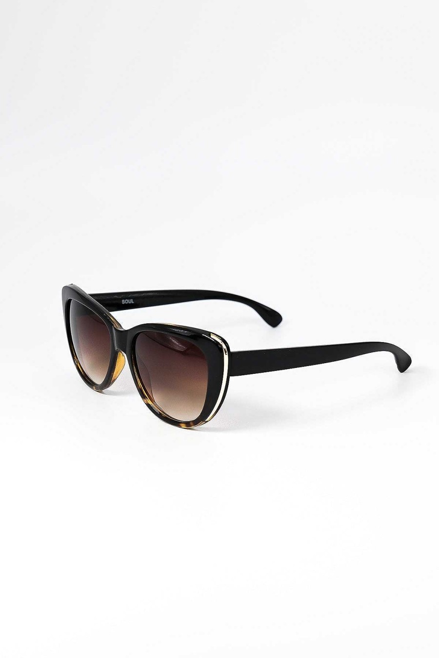 Sunglasses | SOUL Accessories Cateye Sunglasses In Brown