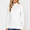 Jumpers & Cardigans | J'aime la Vie Turtleneck Knit In White