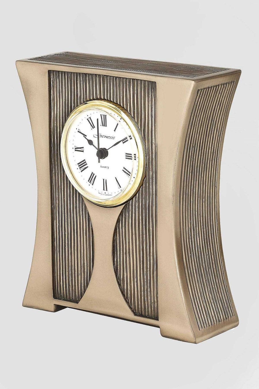 Homeware | Genesis Modern Bronze Clock