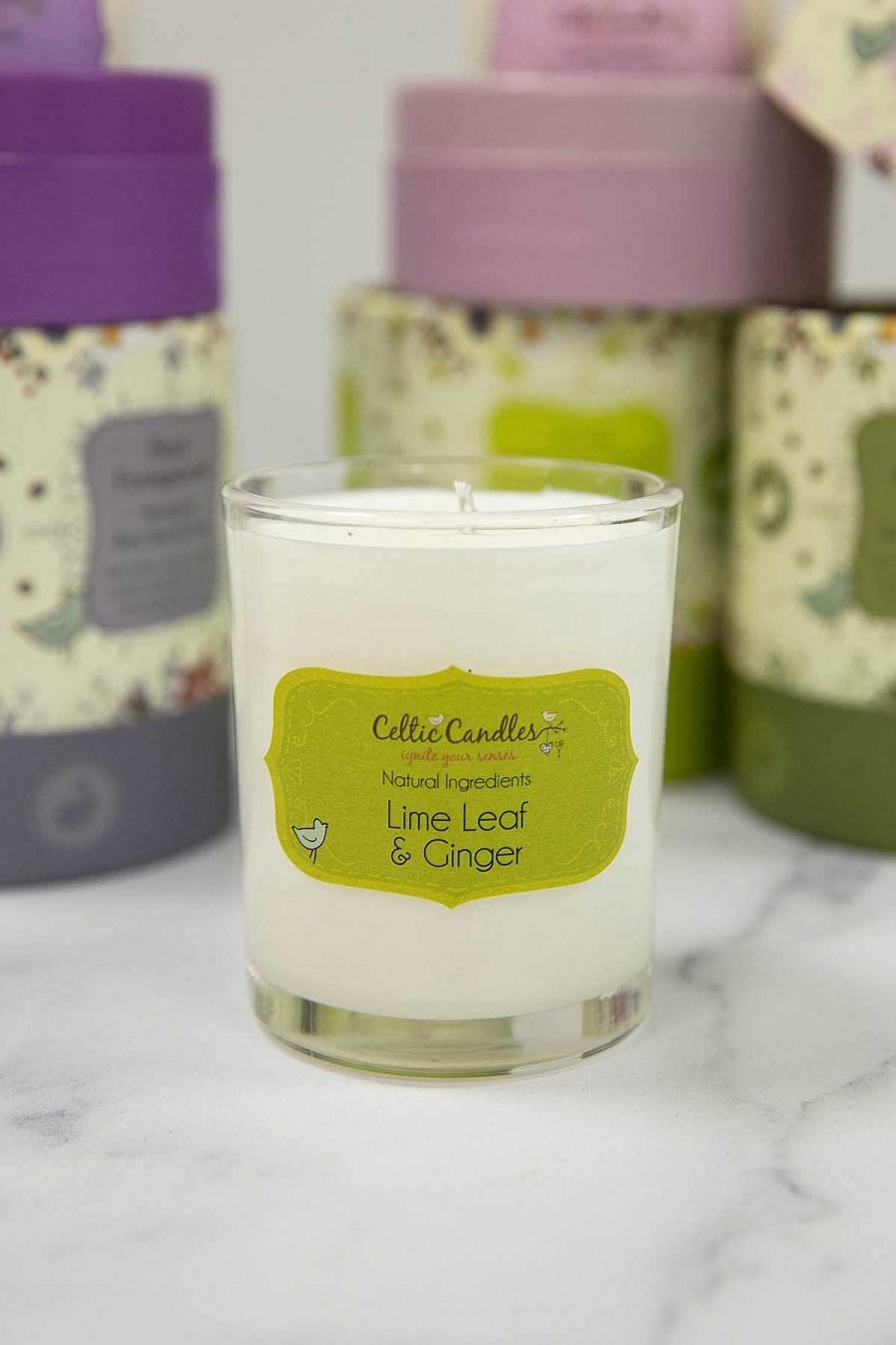 Homeware | Celtic Candles Lime Leaf And Ginger Aromapot Round Tumbler 20Cl