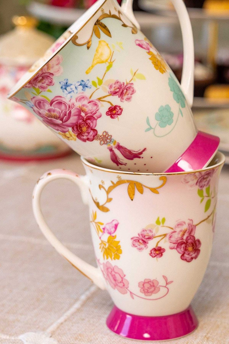 Homeware | Rosa Belle Rosa Belle Set Of 2 Mugs