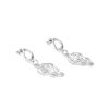 Boxed Gifts | Newbridge Silverware Jewellery Molten Knot Drop Earrings