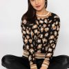 Jumpers & Cardigans | Pala D'oro Animal Knit In Black