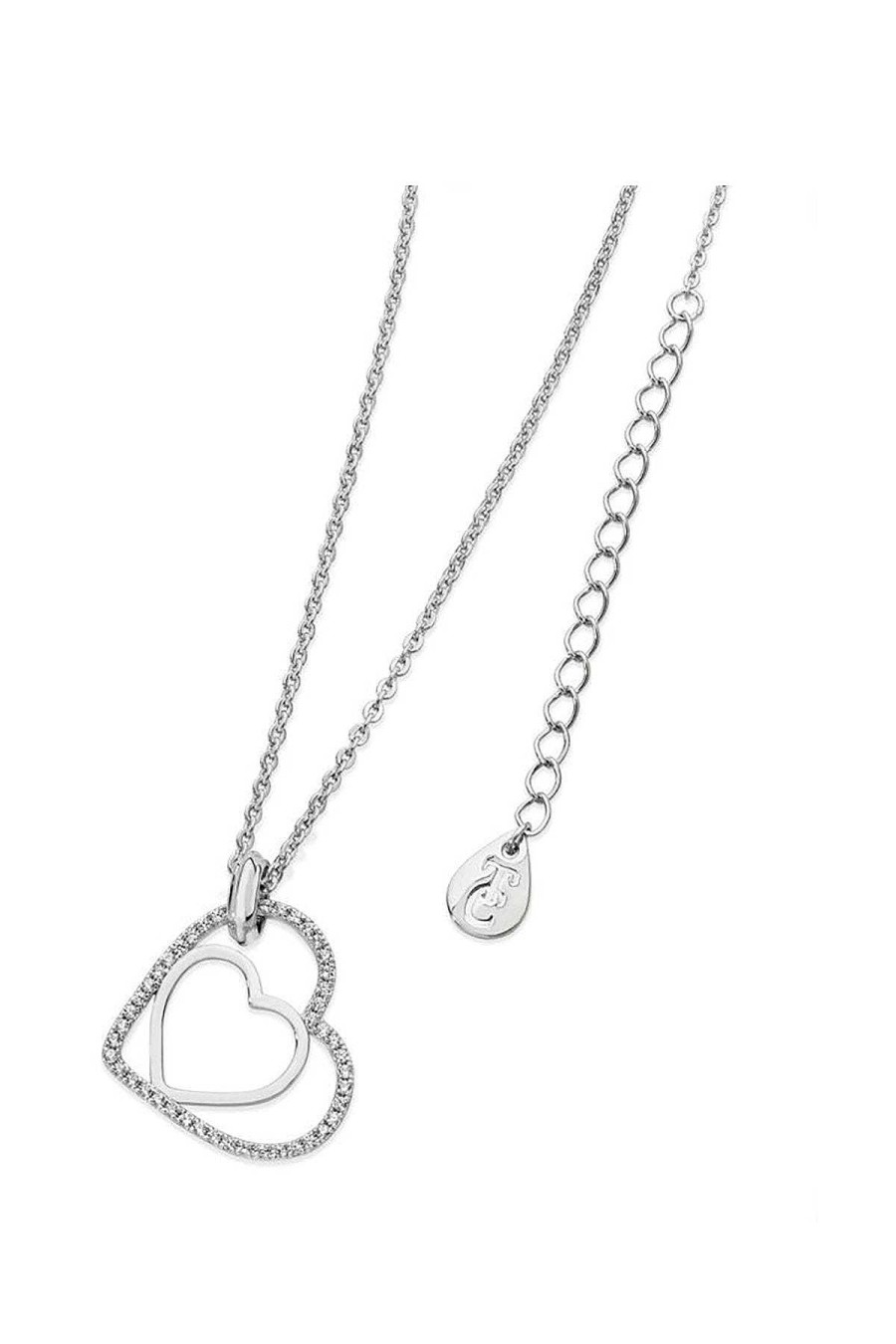 Her | Tipperary Crystal Jewellery Silver Floating Heart Pendant