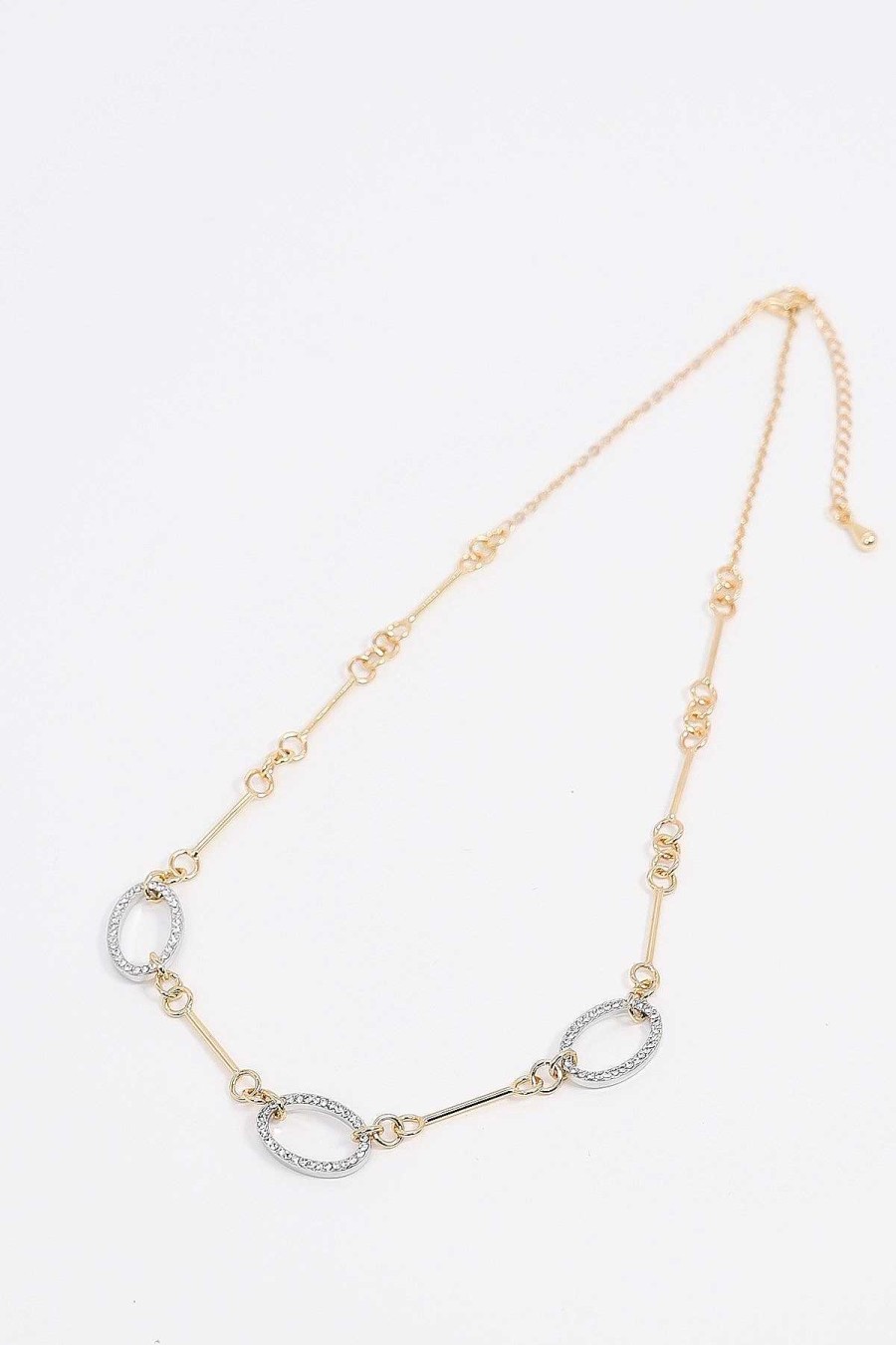 Necklaces | Soul Jewellery Two Tone Oval Necklace