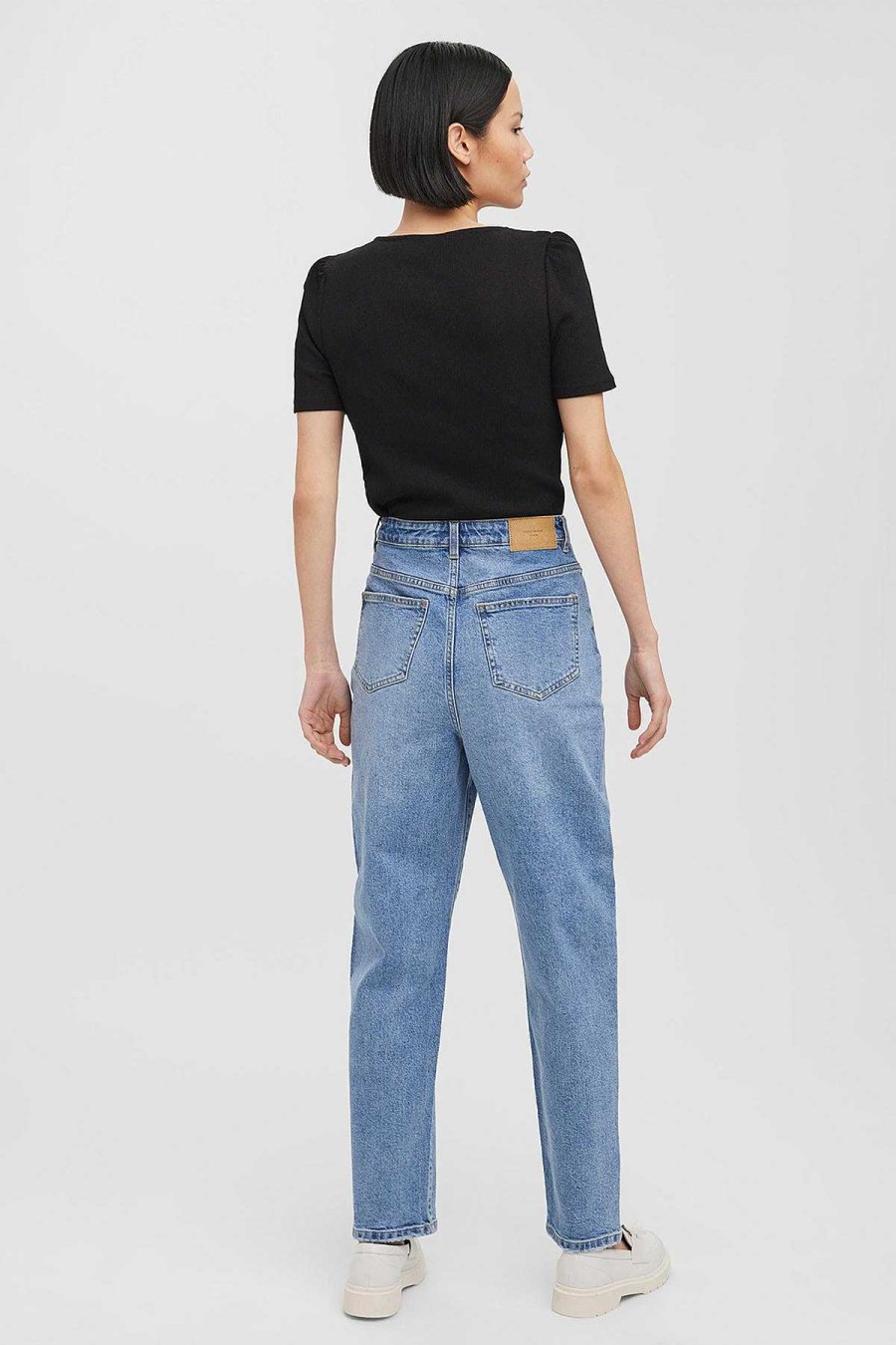 Jeans & Trousers | Vero Moda High Waist Mom Jeans In Denim 30\\