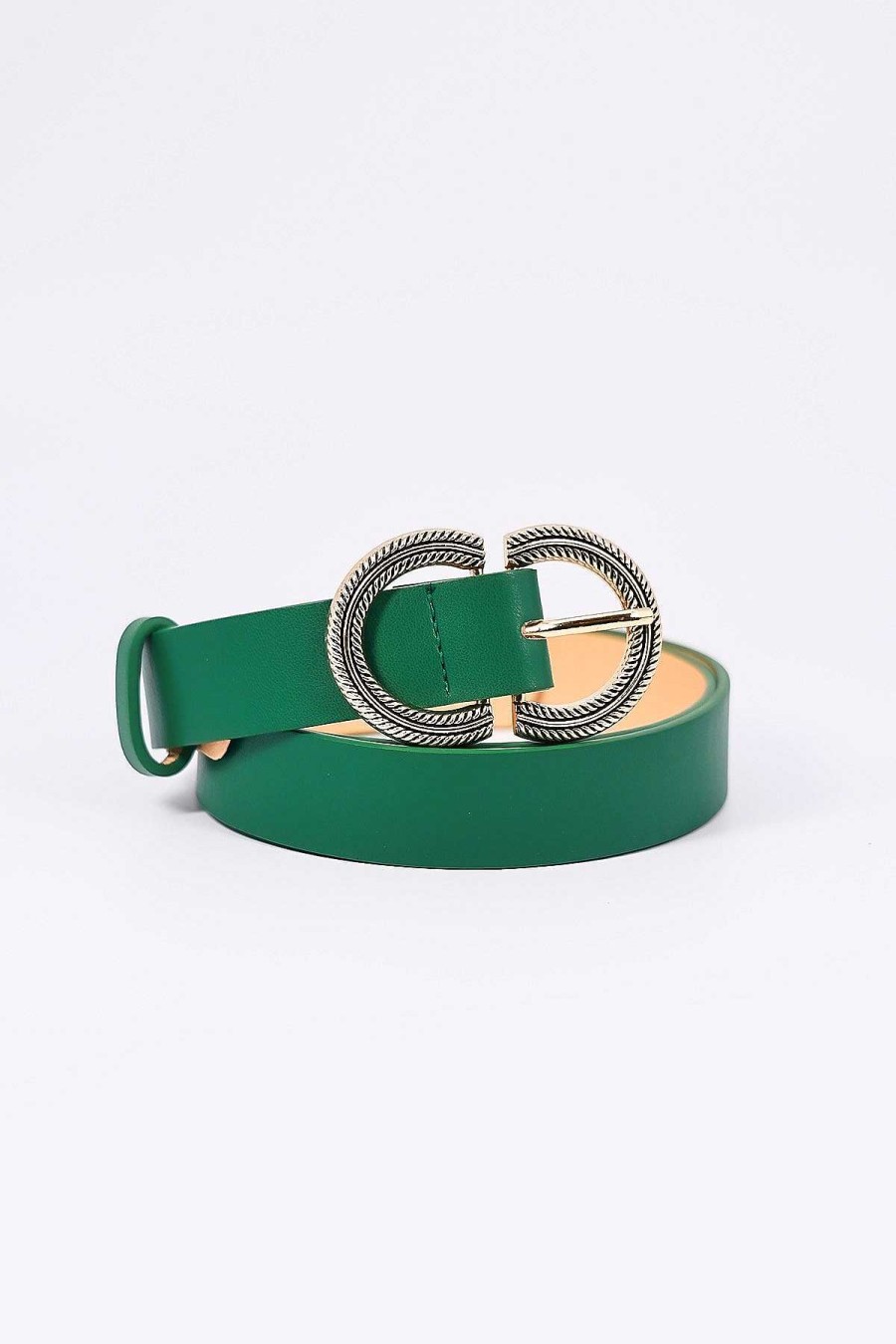 Belts | SOUL Accessories Green Half Circle Belt In S/M