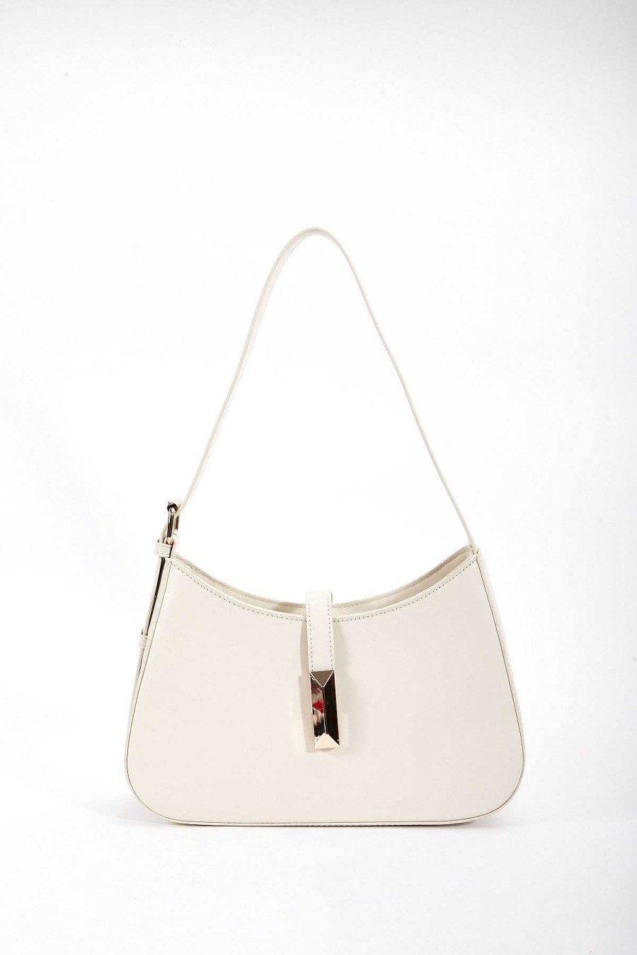 April Edit | SOUL Accessories Adjustable Strap Shoulder Bag In Cream